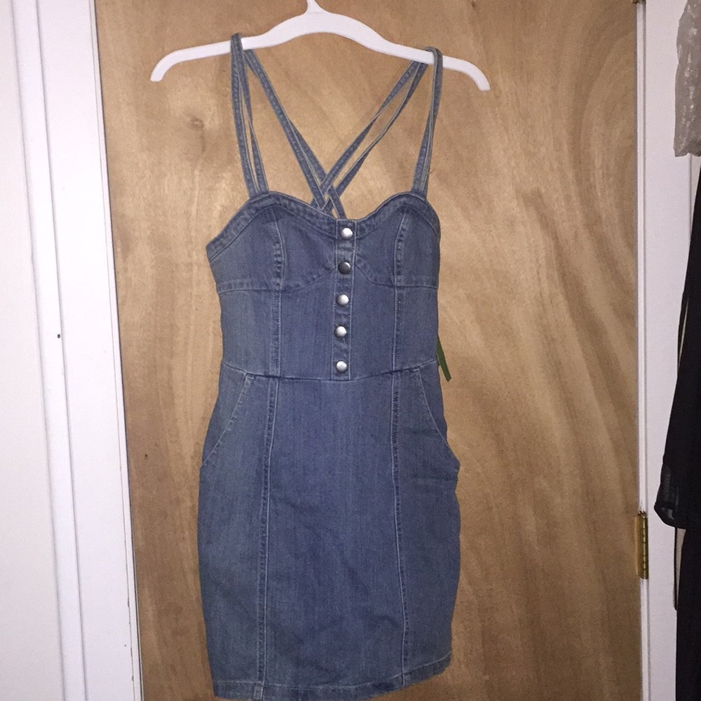 Denim dress